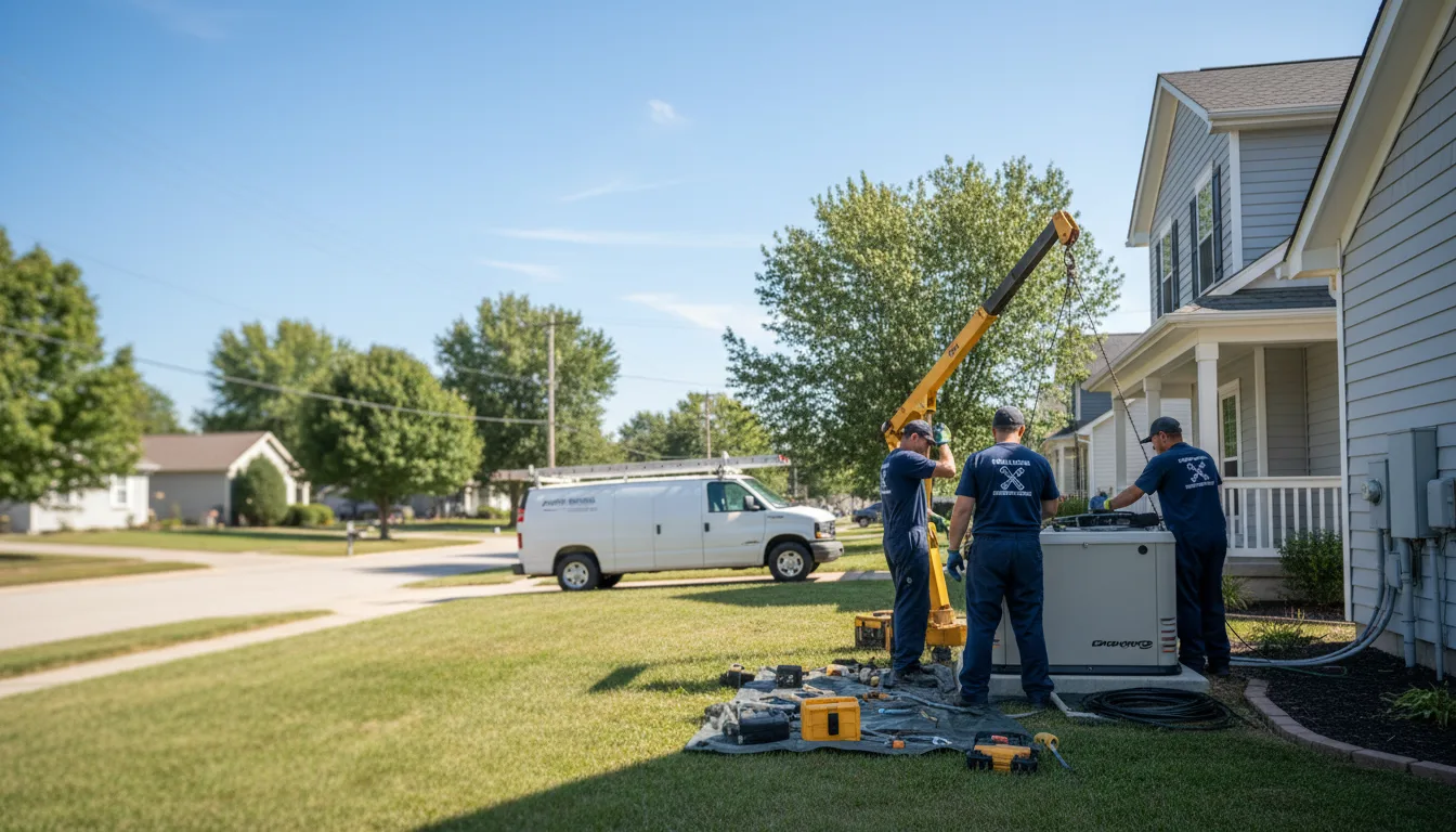 Generator Installation in Coxs Mills, WV near me